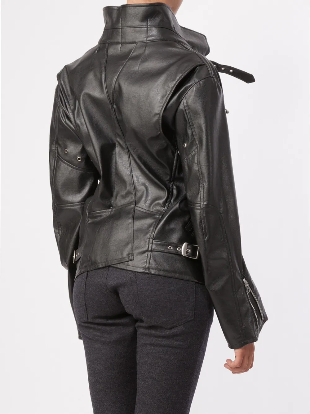 Junya Watanabe Diamond Concertina Jacket In Gray