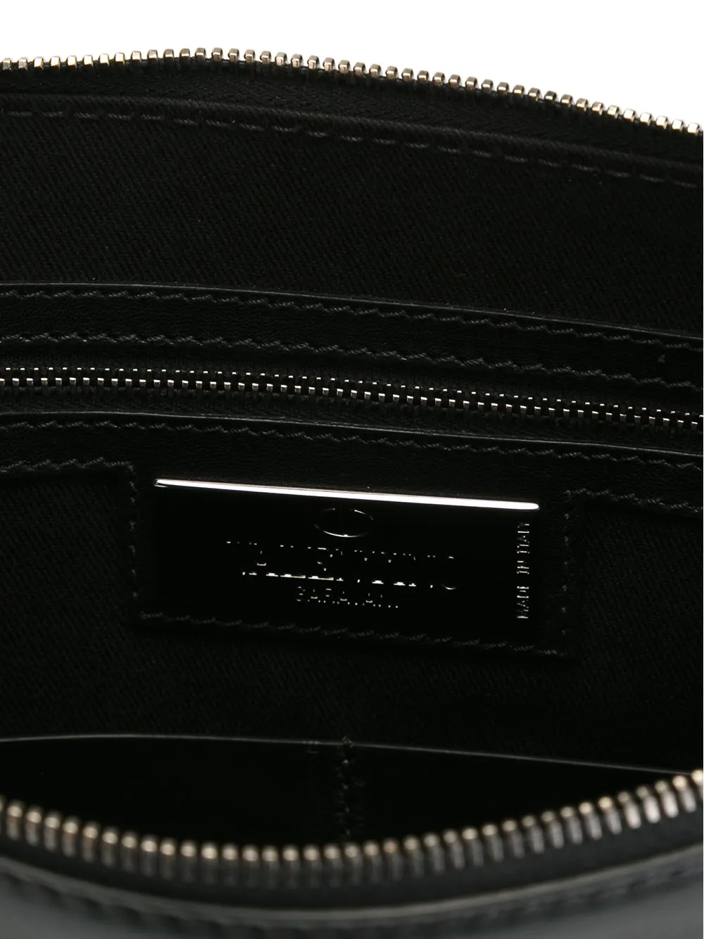 Valentino Garavani Rockstud' clutch Zwart