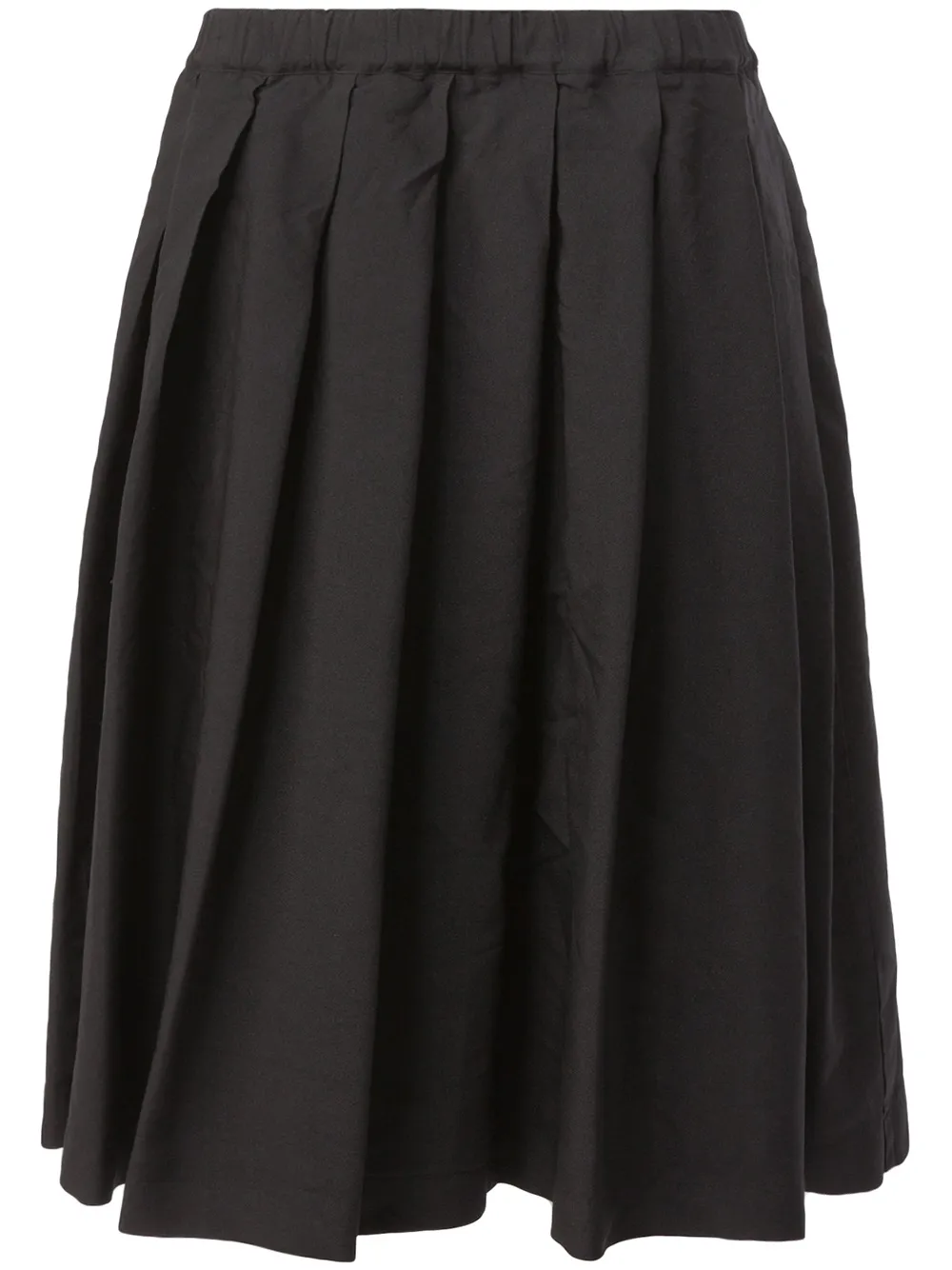 Comme Des Garçons pleated midi skirt | Black | Image 1