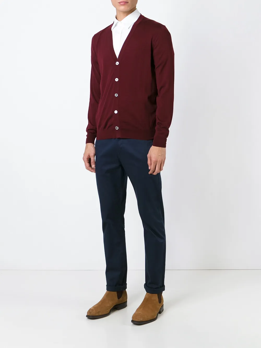 Drumohr v-neck cardigan | Cardigans | Image 2