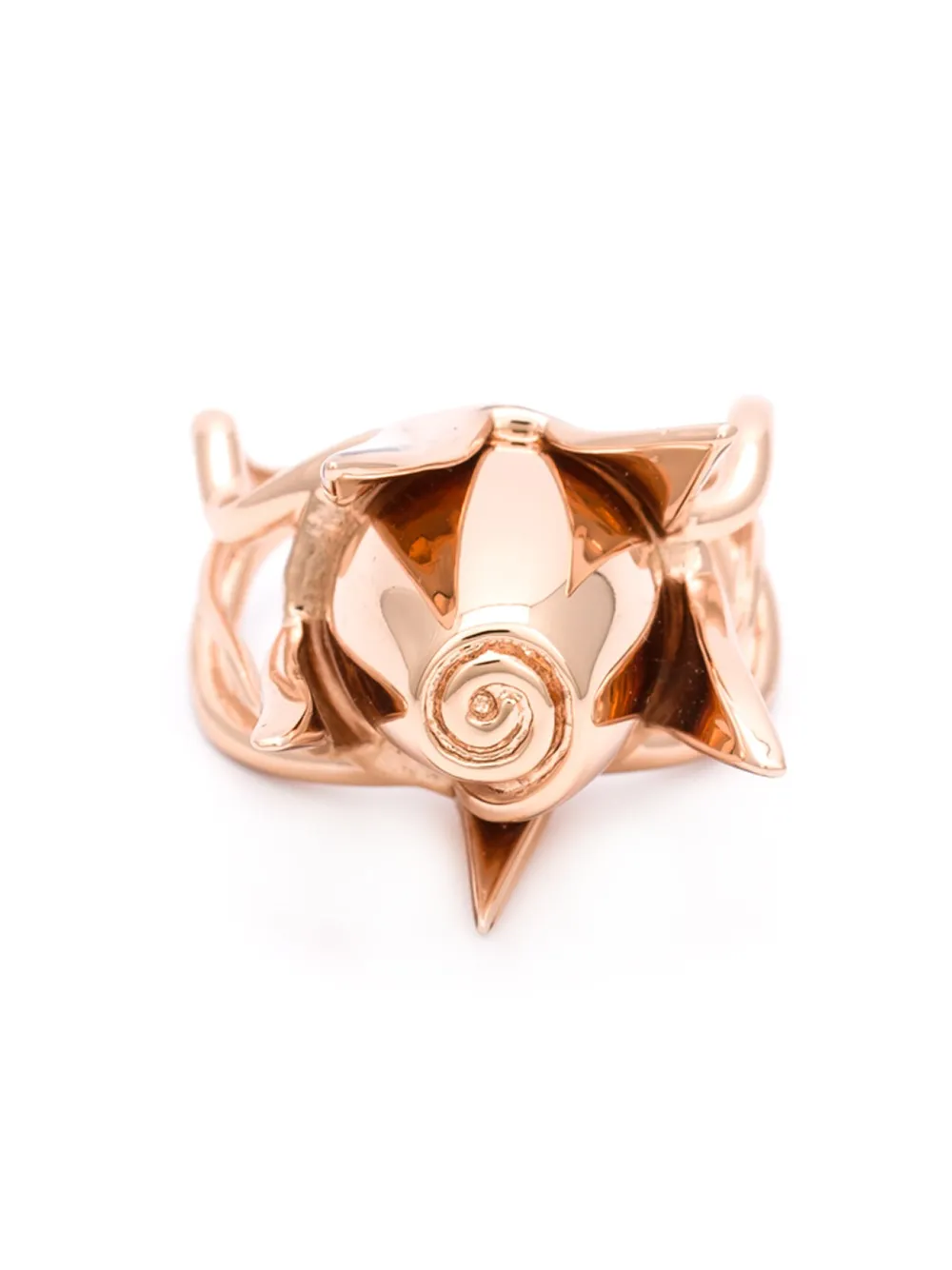 Eddie Borgo rose bud ring - Effetto metallizzato