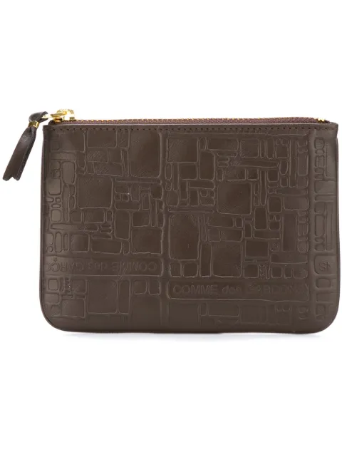 Comme Des Garçons Wallet Embossed Logo' purse