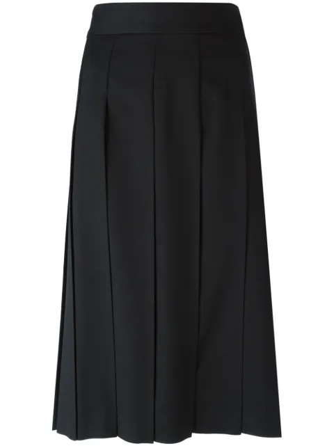 Comme Des Garçons Girl knife pleat midi skirt