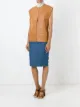 Image 2 of Roberta di Camerino Pre-Owned leather panel waistcoat