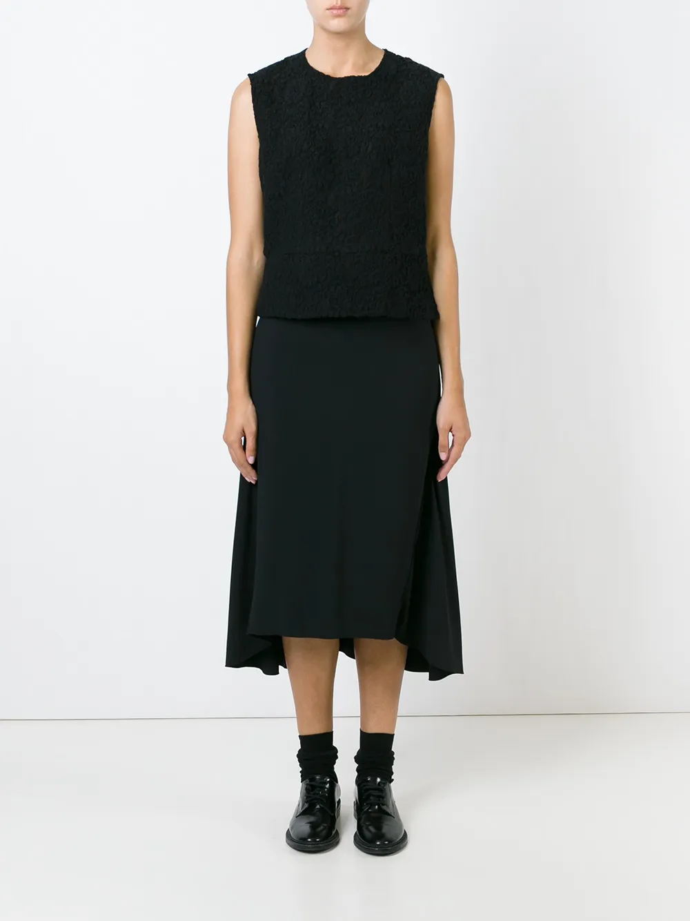 Comme Des Garçons classic tank top Zwart