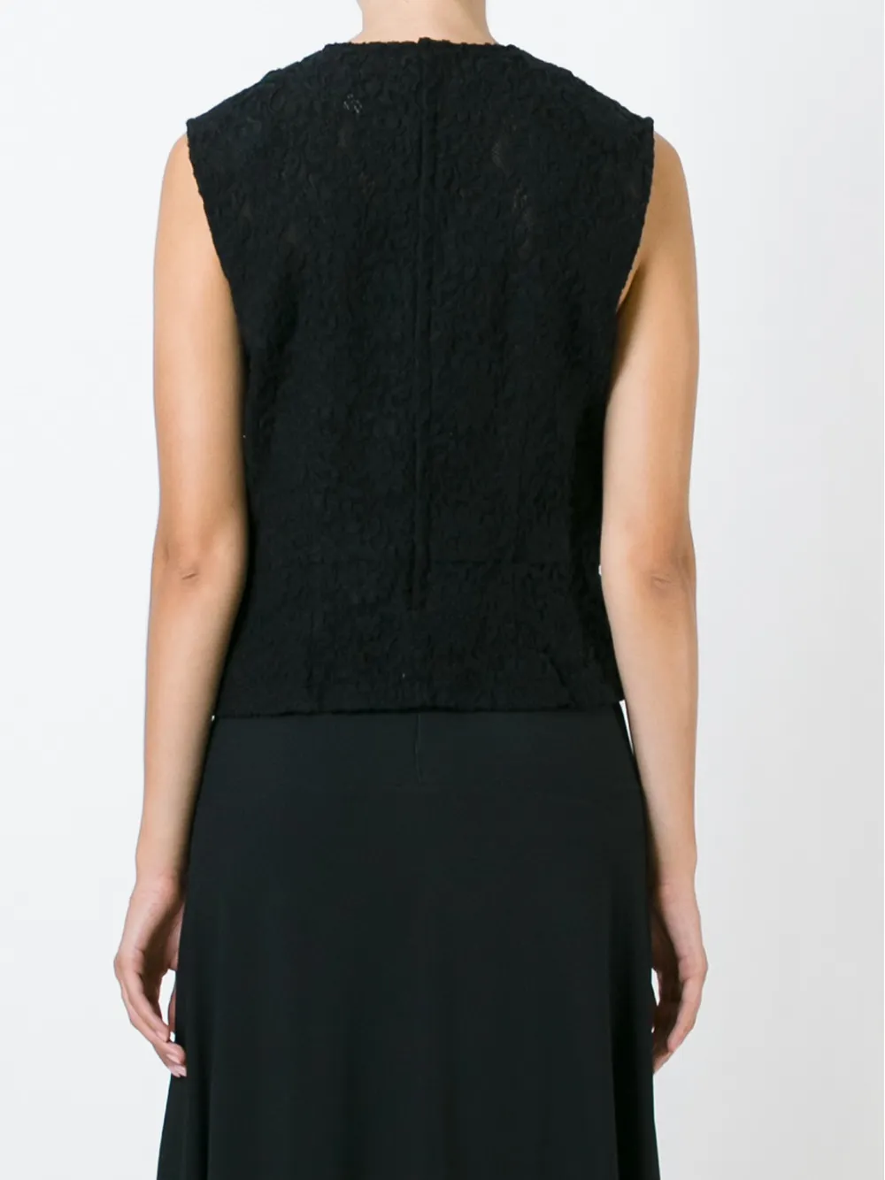 Comme Des Garçons classic tank top Zwart