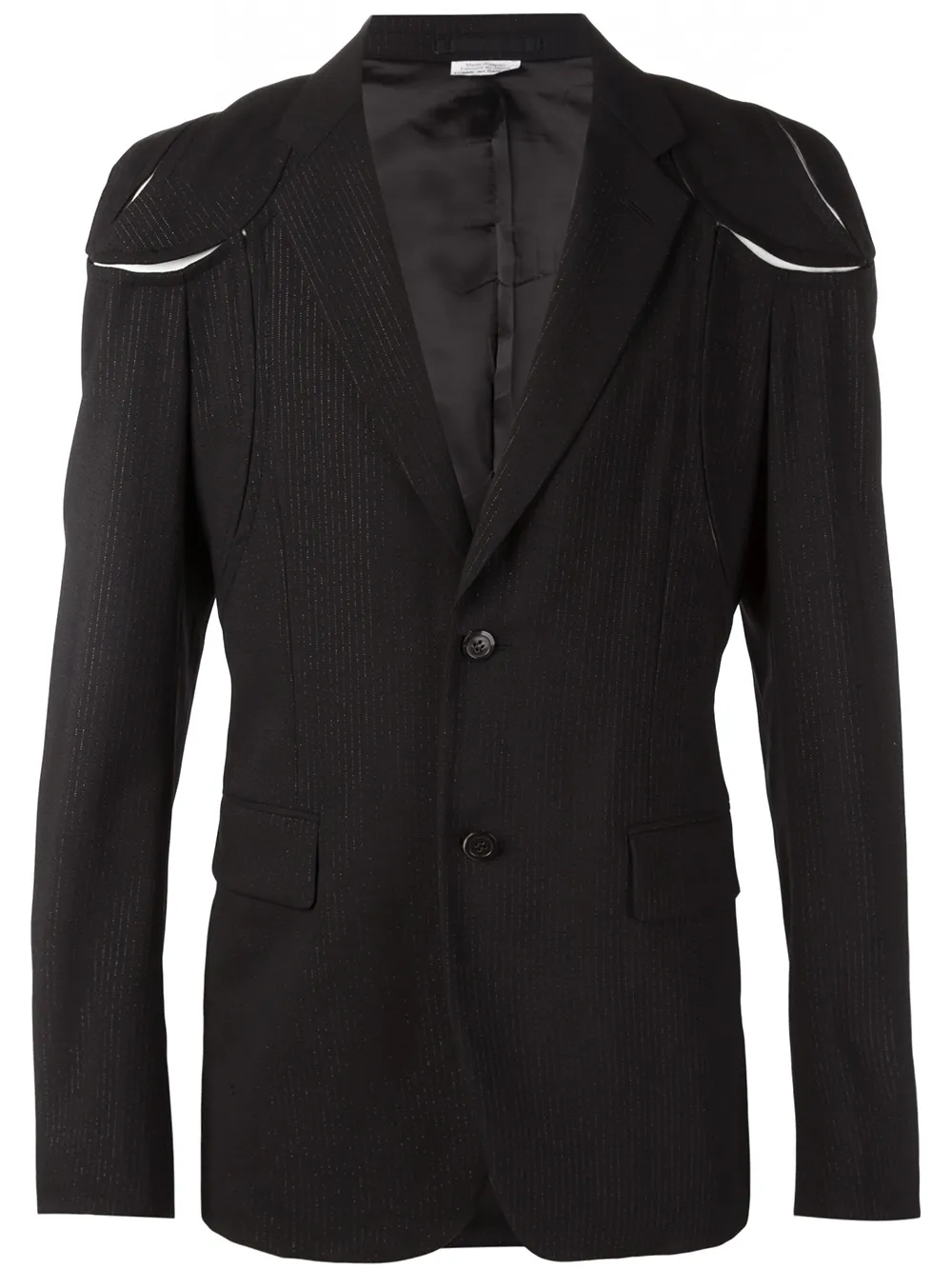 Comme des Garçons Homme Plus cut-out details blazer | Black | Image 1