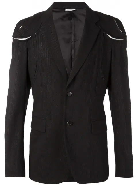 Comme des Garçons Homme Plus cut-out details blazer