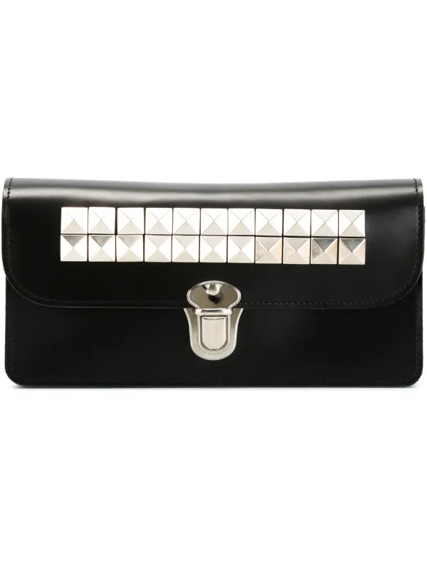 COMME des GARÇONS 財布 Wallet COMME des GARCONS 二つ折りZIP財布ブラックレインボー