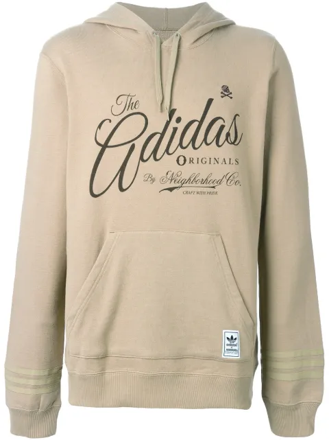 adidas x Neighborhood logo-print hoodie
