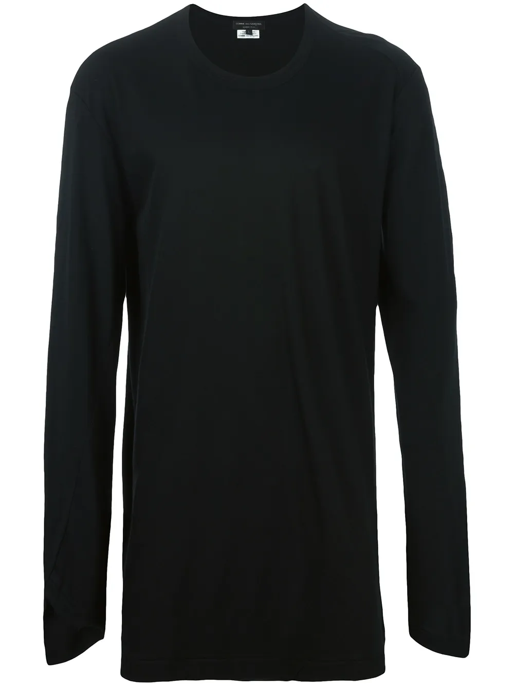 Comme Des Garçons Homme Deux Long Sleeve T-shirt In Black
