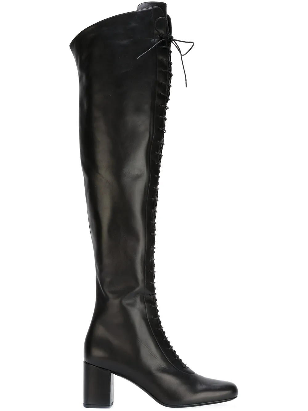 saint laurent suede lace up boots