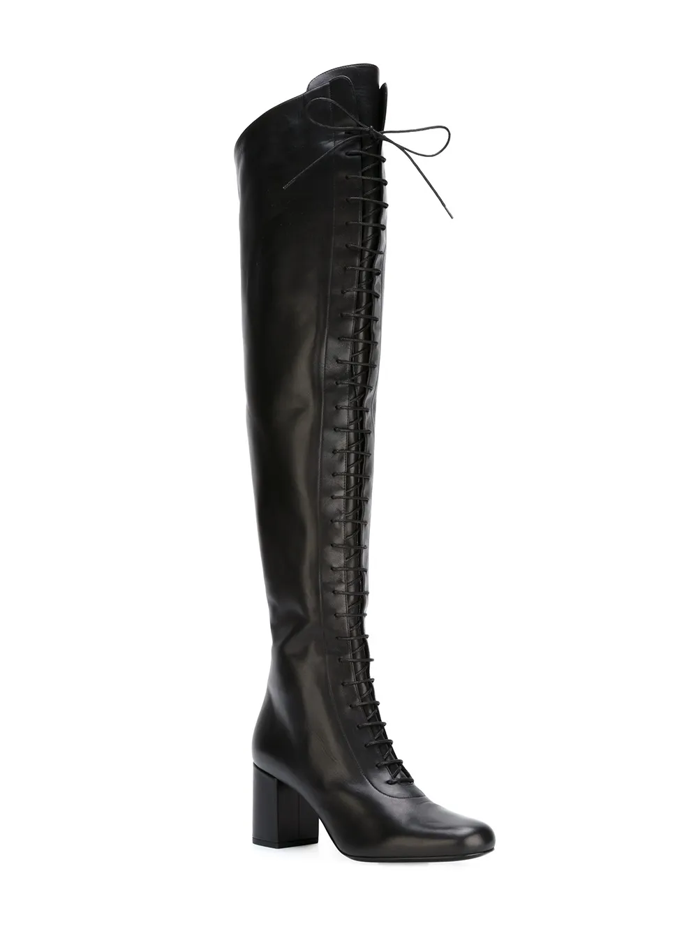 saint laurent suede lace up boots