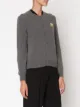 Comme Des Garçons Play embroidered heart cardigan
