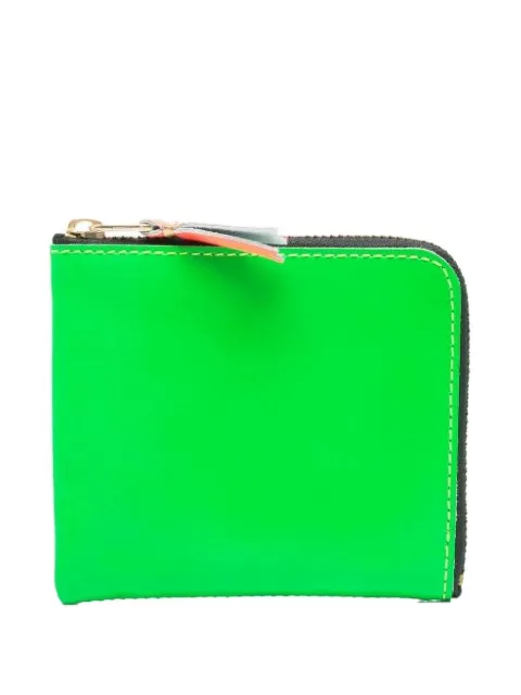 Comme Des Garçons Wallet Super Fluo leather wallet