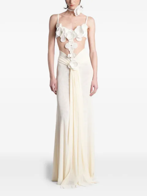 David Koma flared sleeve dress