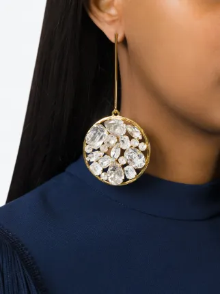 Stella Mccartney Stone Drop Earring Farfetch Stella Mccartney Stone Drop Earring
