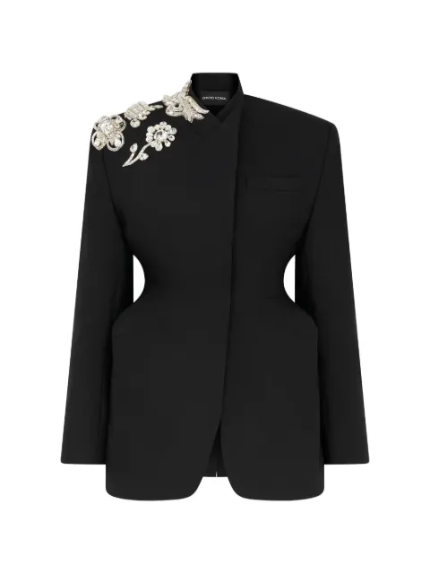 David Koma V-neck jacket 
