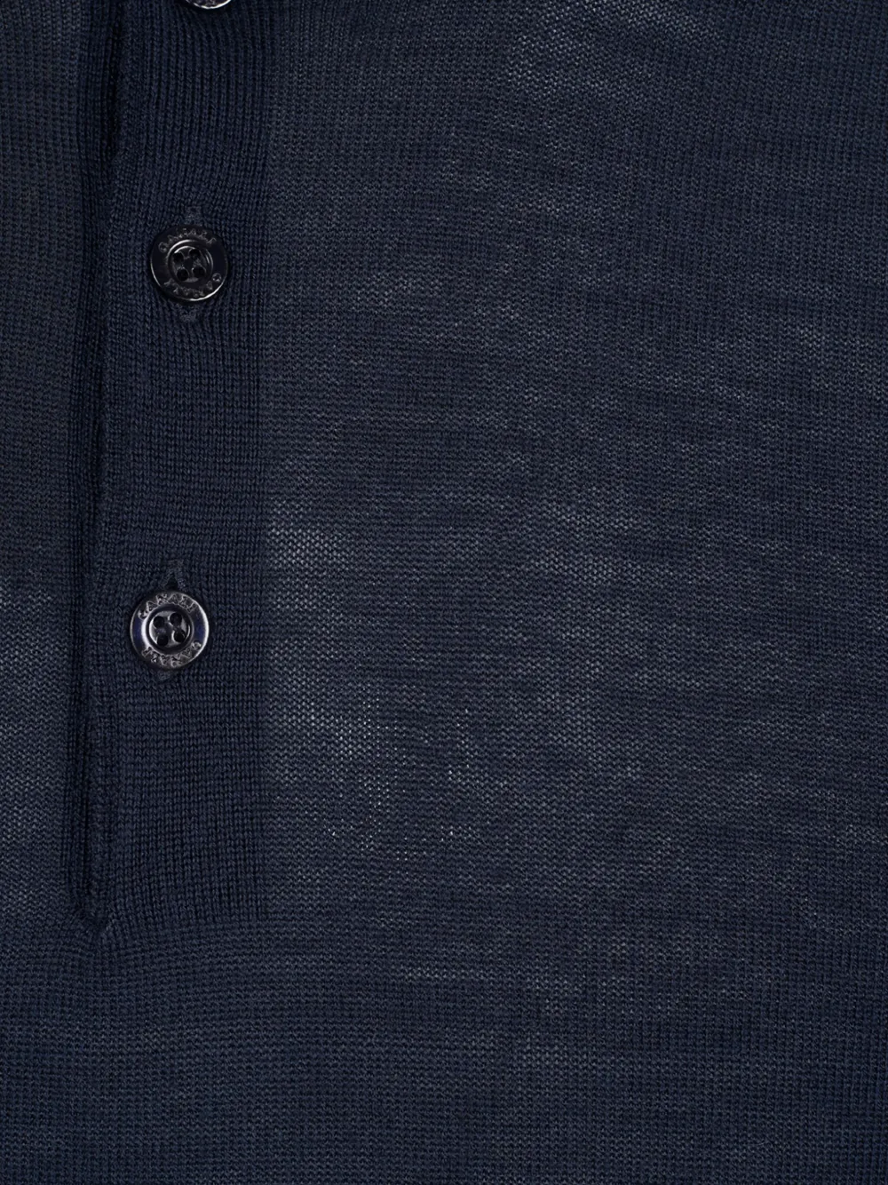  Canali Wool V-neck Sweater - Blue 