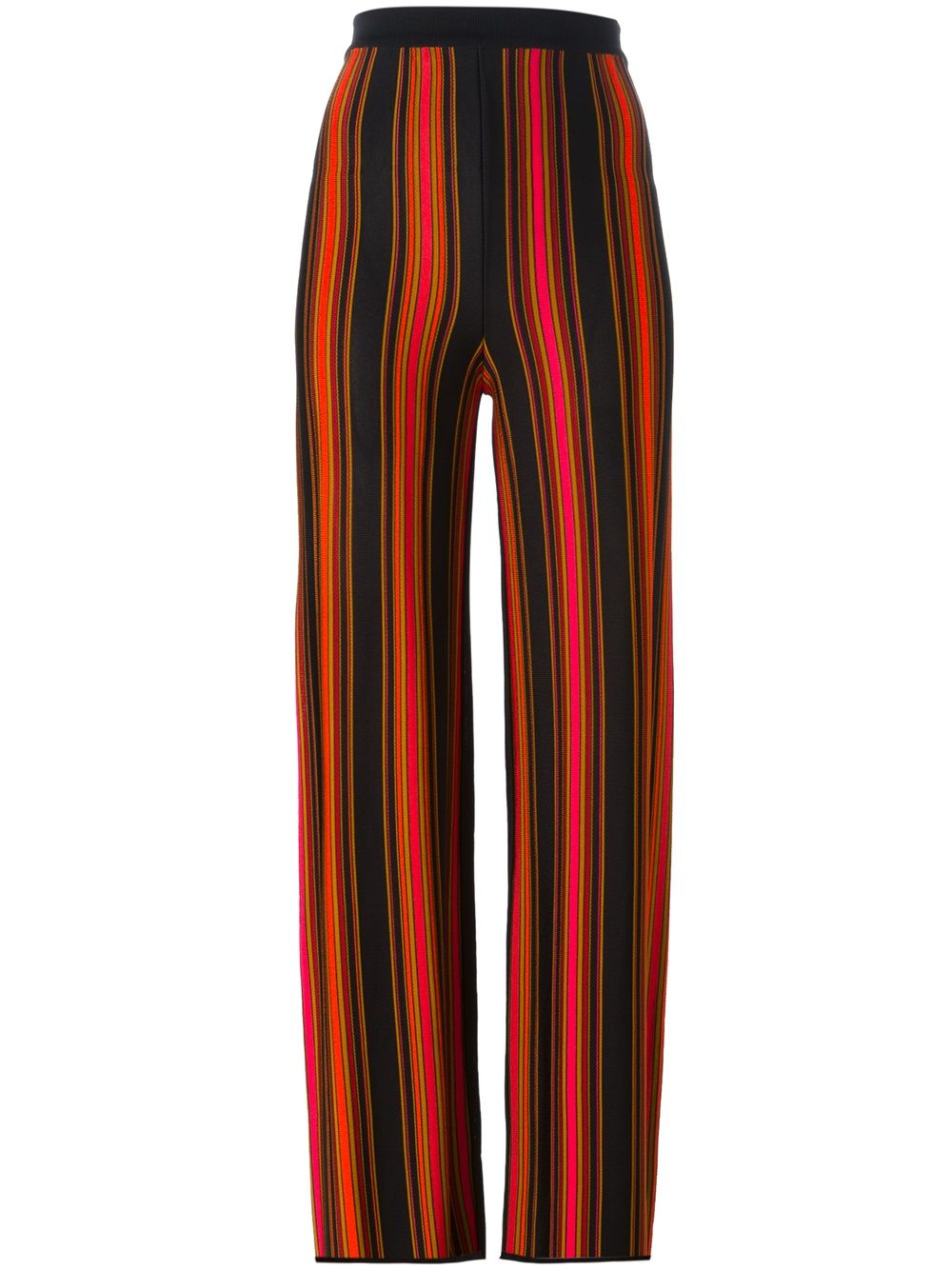 balmain striped jeans