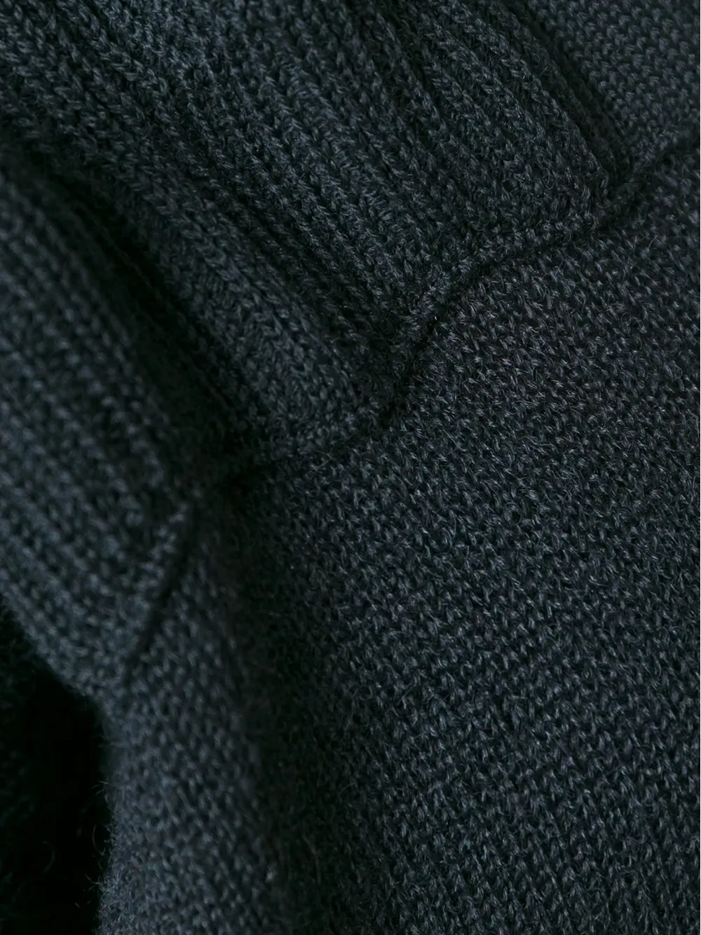 Junya Watanabe Shortsleeved Sweater In Black
