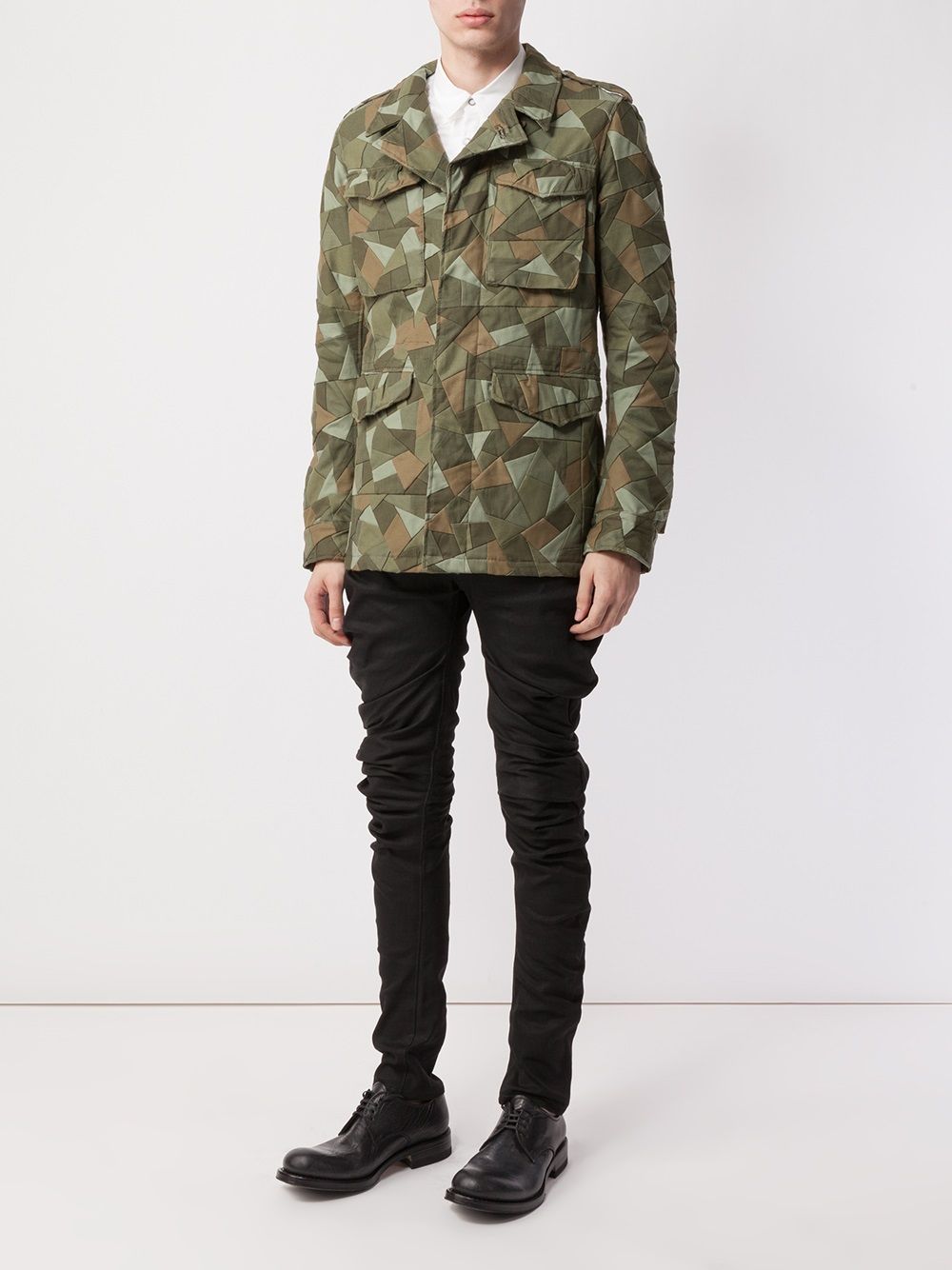 Anrealage patchwork cargo jacket | Military Jackets | Image 2