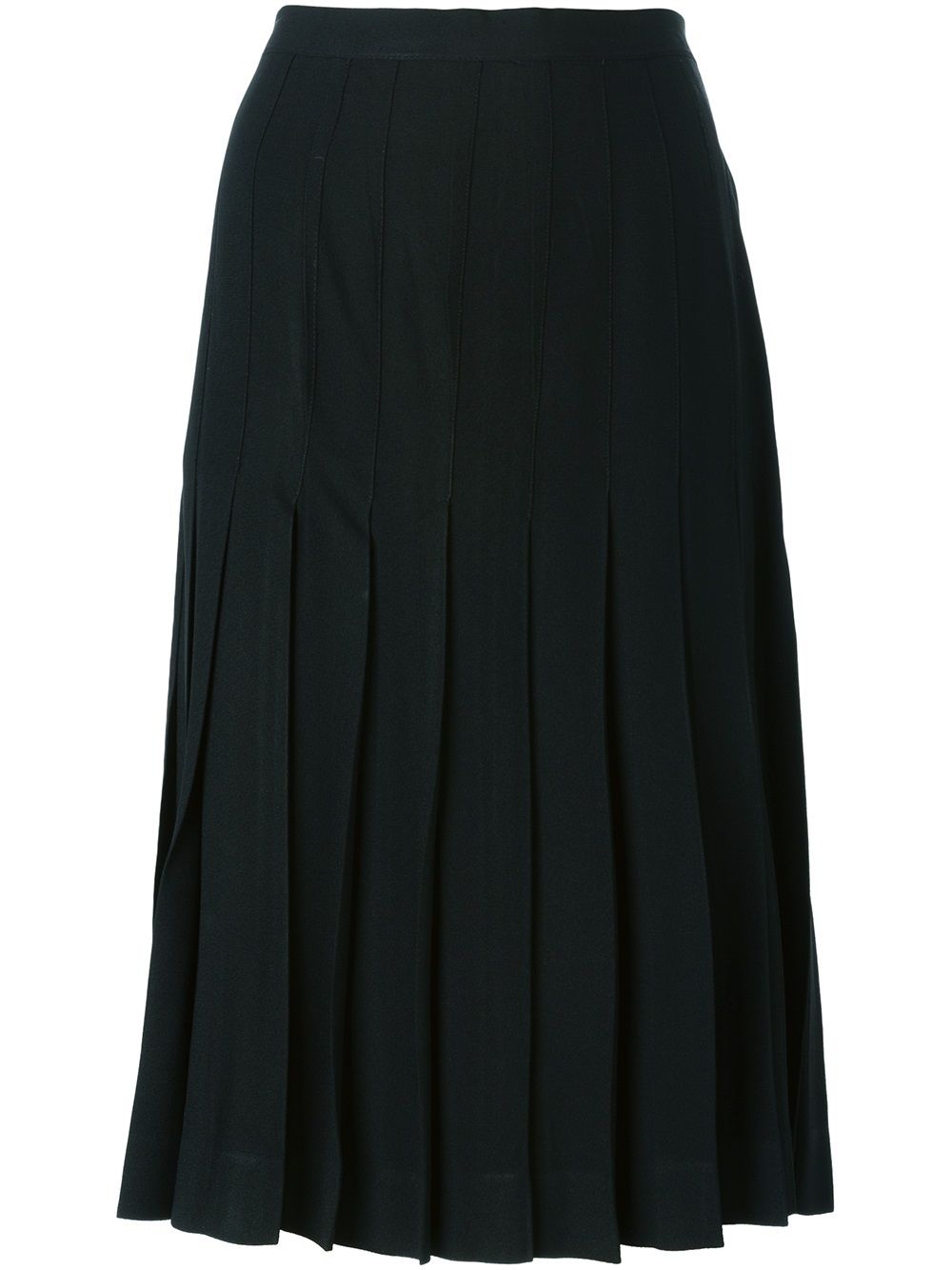 фото Yves Saint Laurent Pre-Owned юбка в складку
