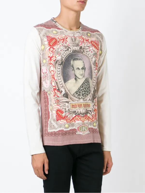 Jean Paul Gaultier プリント長袖トップス 11189873_5730107_600.jpg