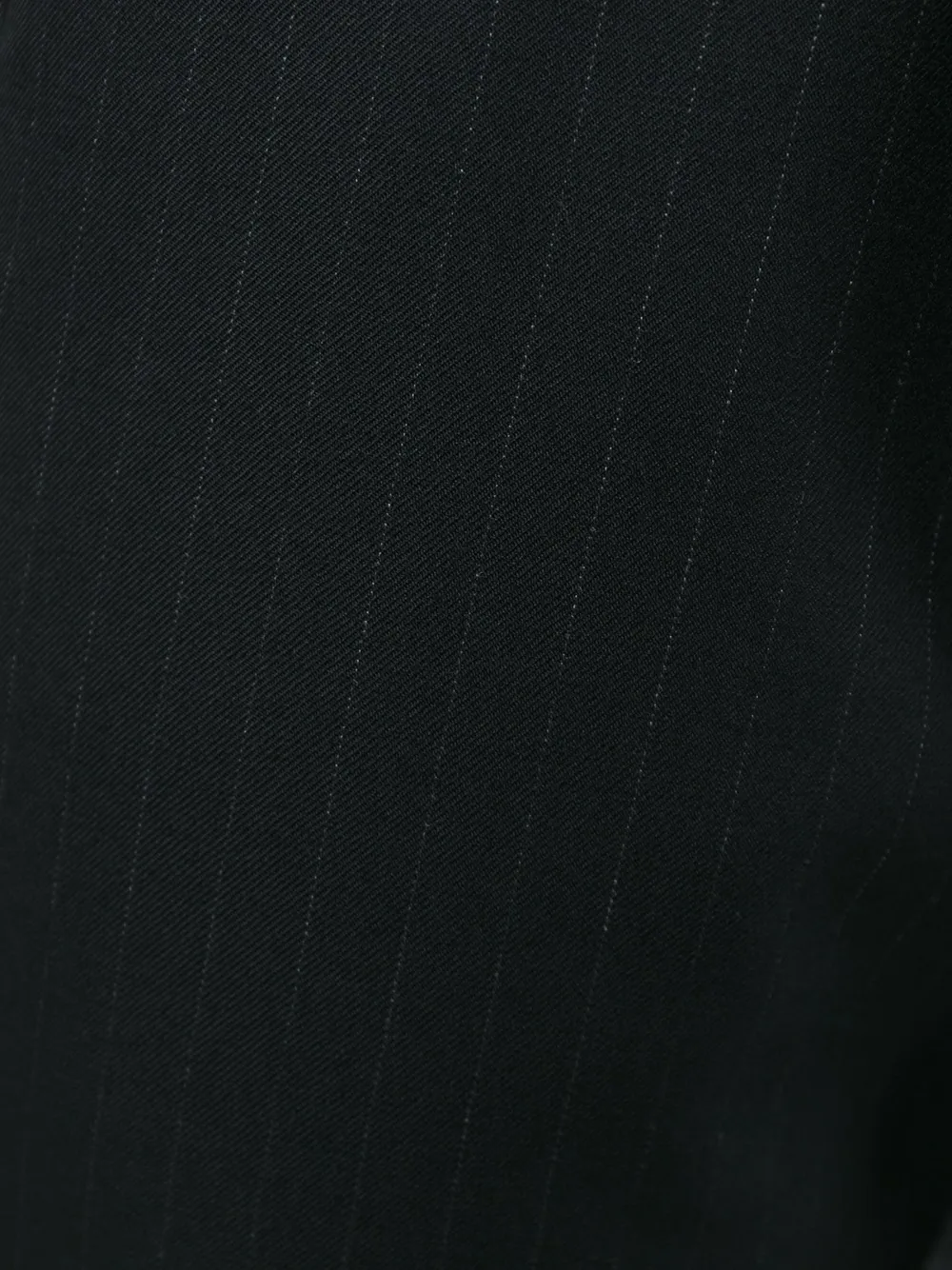 Comme Des Garçons Comme Des Garçons cropped pinstripe trousers Zwart