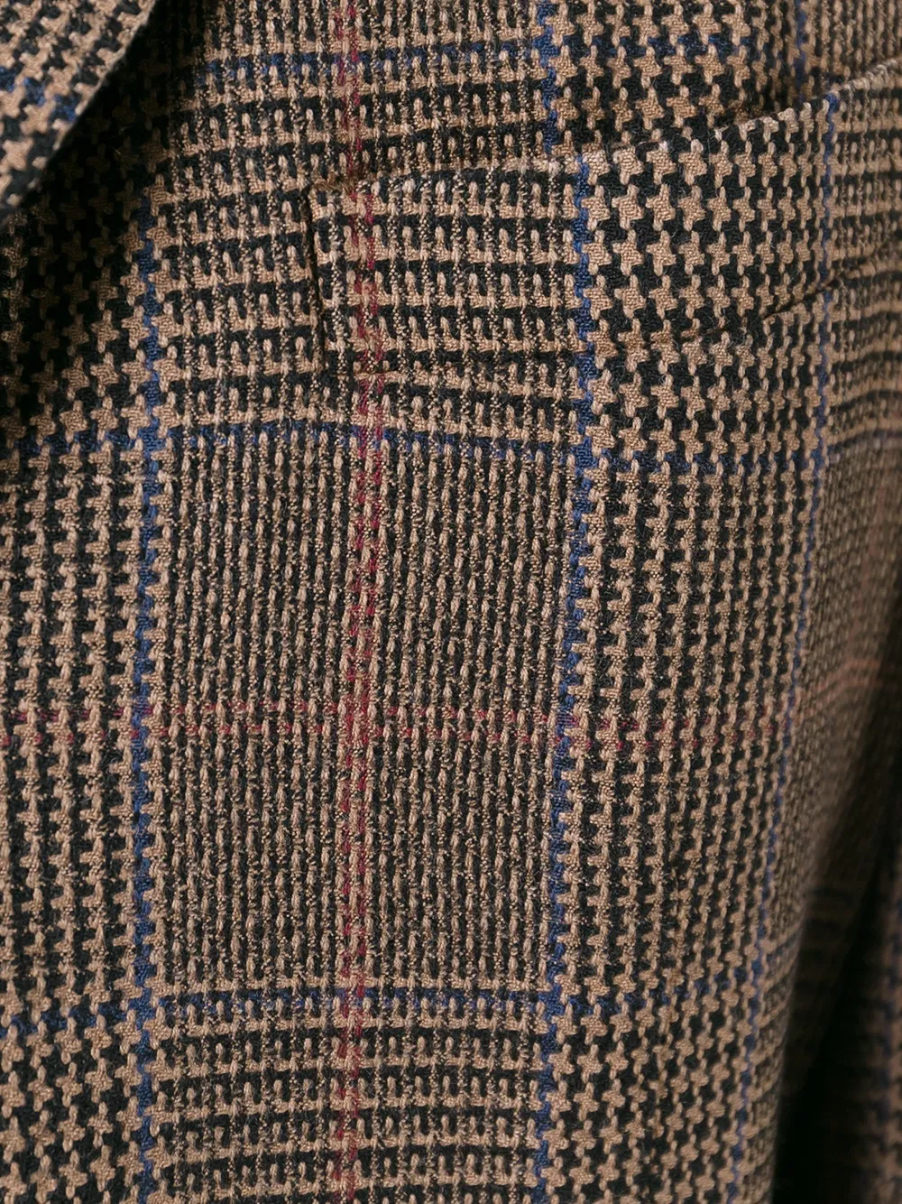 Boglioli Prince of Wales check blazer Bruin