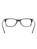 Ray-Ban rectangular-frame glasses - Black