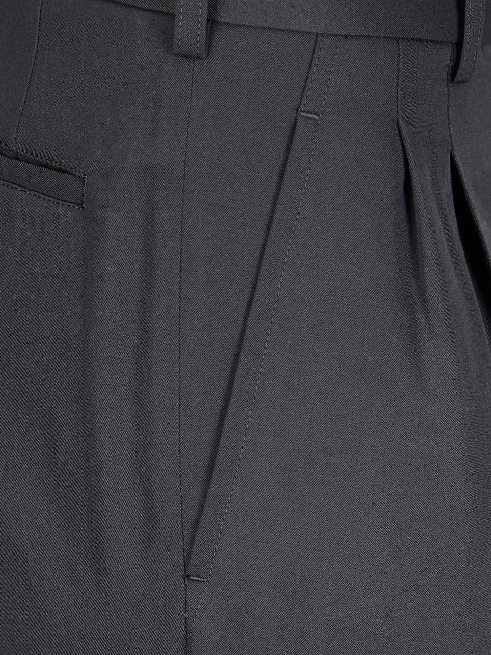 Comme Des Garçons Comme Des Garçons foot strap striped trousers Zwart