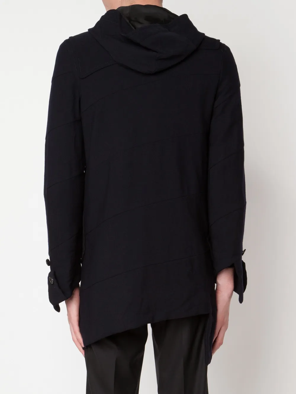 Comme Des Garçons Homme Deux Classic Duffle Coat In Multi
