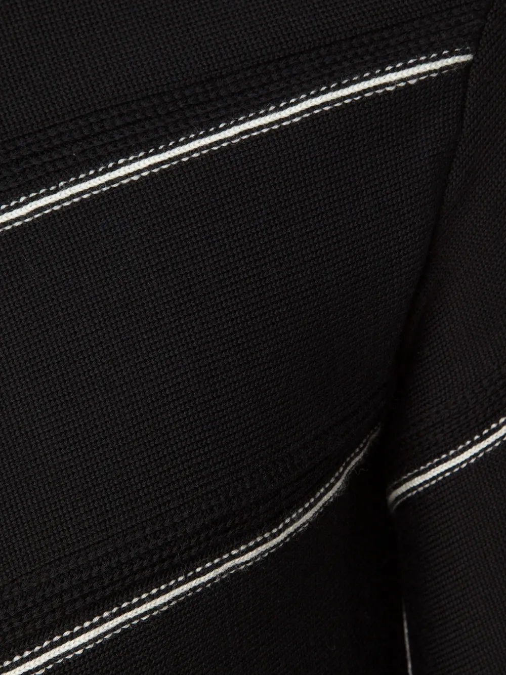 Comme Des Garçons Homme Deux Asymmetric Exposed Seam Sweater In Black