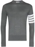 Thom Browne 4-Bar Merino Pullover - Grey