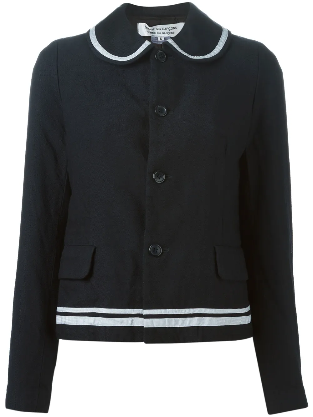 Comme Des Garçons Comme Des Garçons sailor collar jacket | negro | Image 1