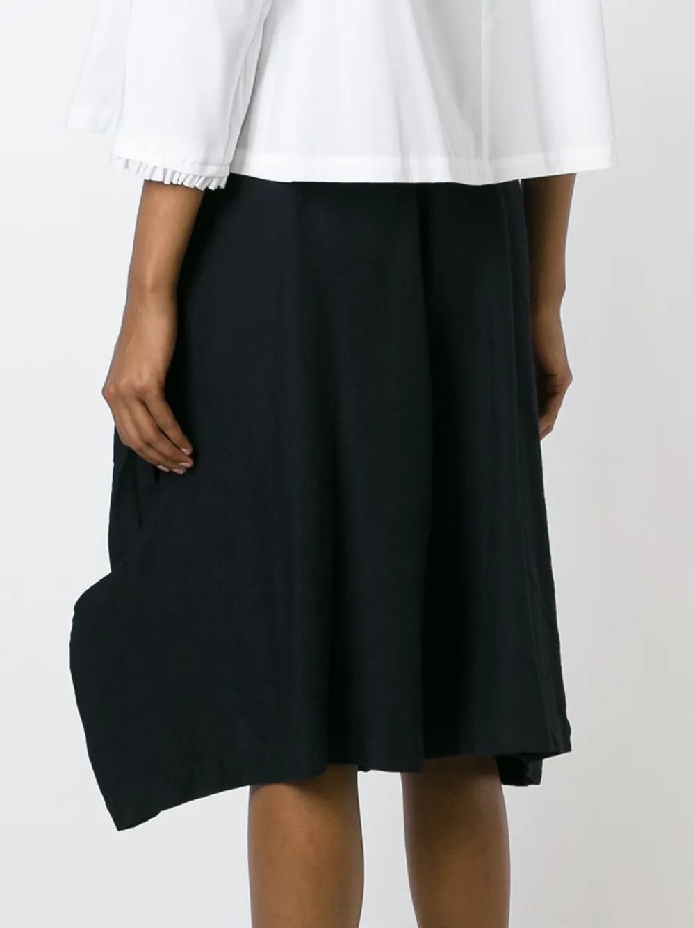 Comme Des Garçons Asymmetrischer Rock In Black