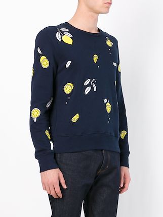 lemon sweatshirt