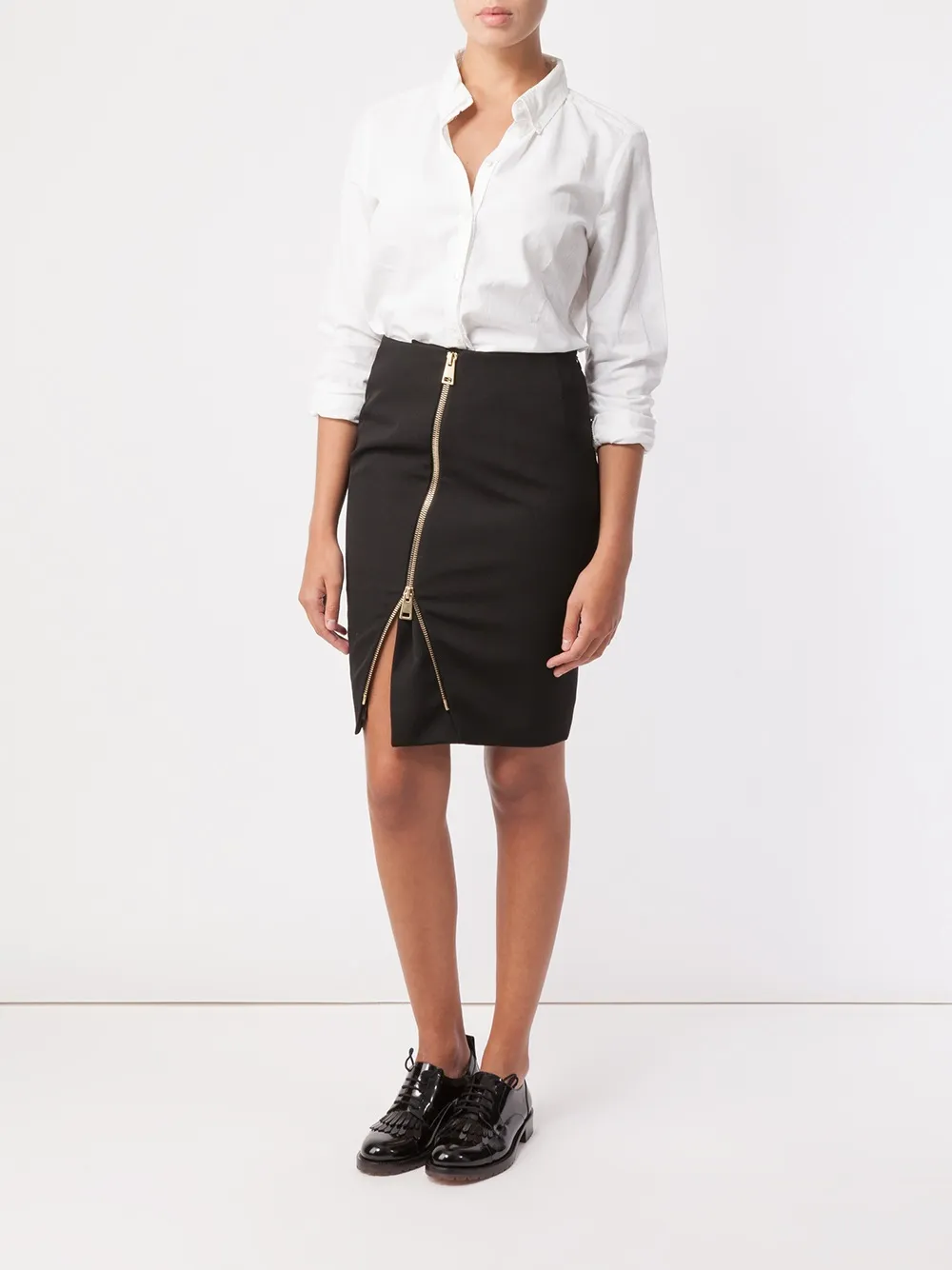 Bouchra Jarrar front zip pencil skirt | Faldas lápiz | Image 2