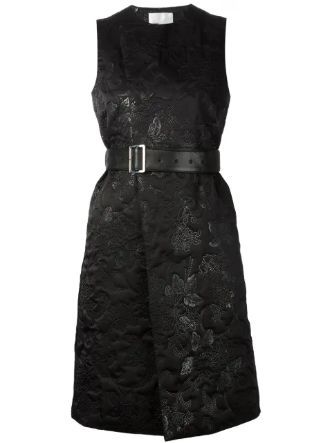 Noir Kei Ninomiya sleeveless belted dress 