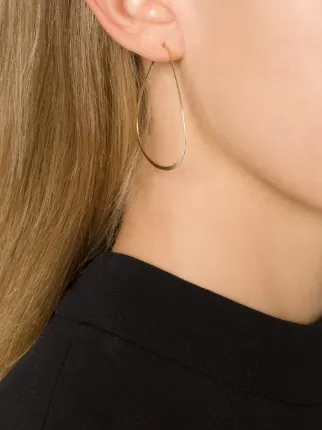 Melissa Joy Manning Teardrop Hoops Earrings 390 Online Earrings Melissa Joy Manning Teardrop Hoops