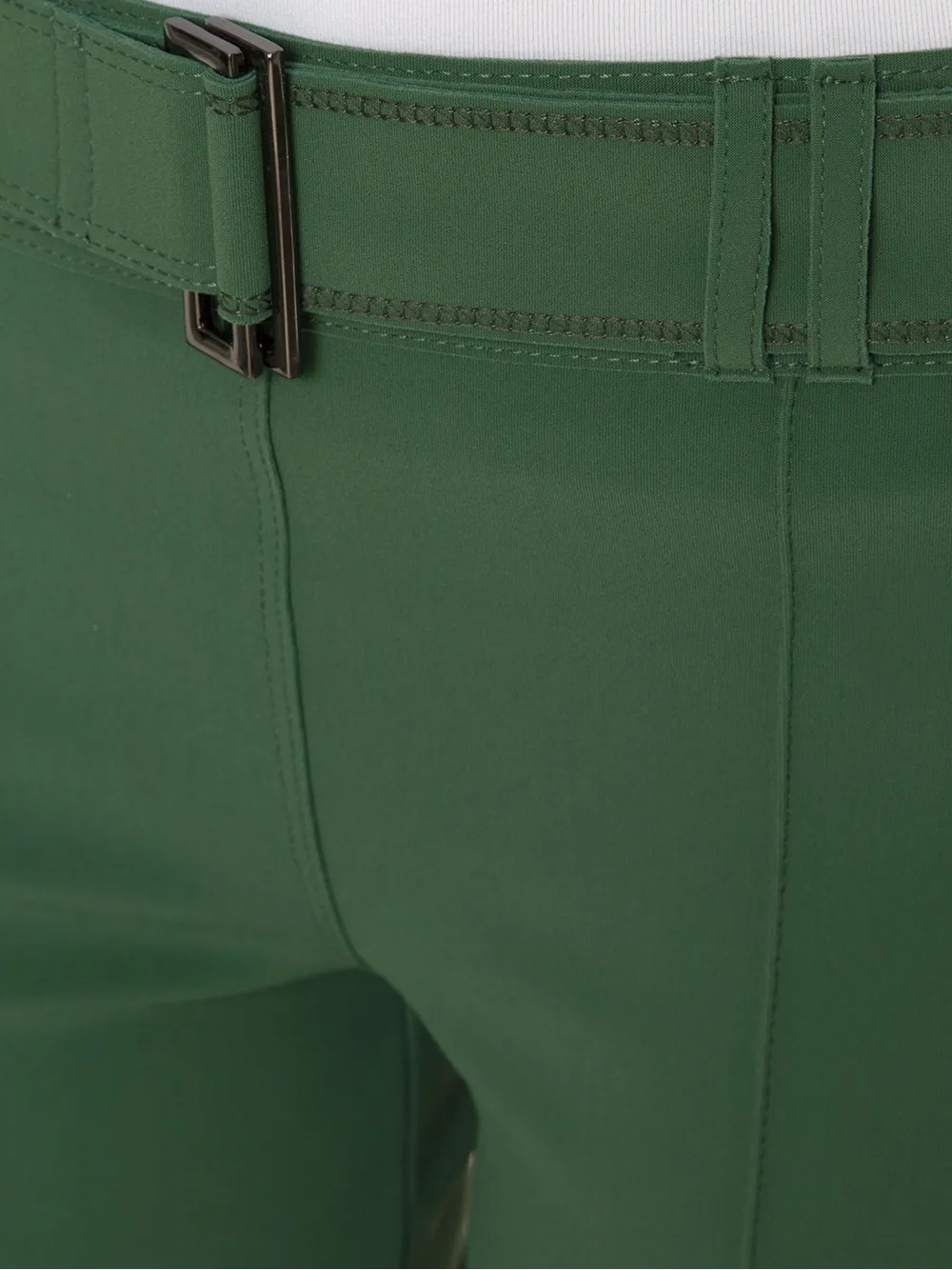Gloria Coelho flared trousers Groen
