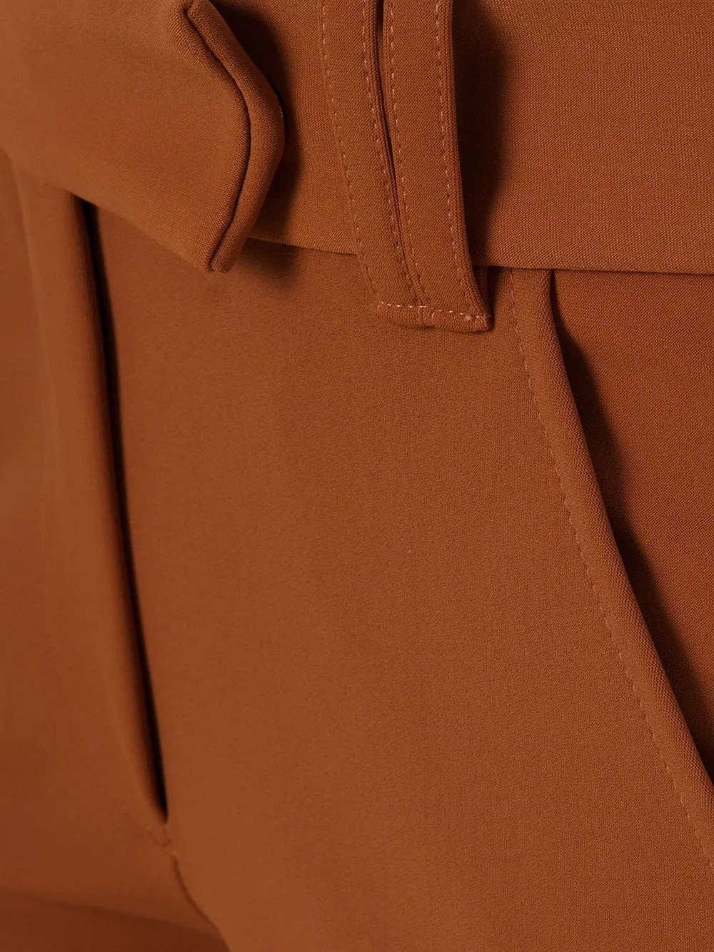 Gloria Coelho straight leg trousers Bruin