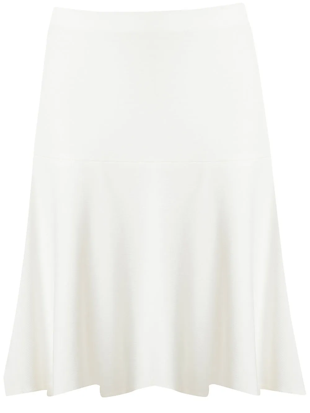 Gloria Coelho Flared Skirt In White