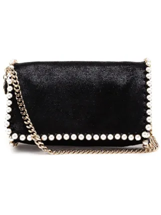 Stella McCartney Bolso Bandolera Con Perlas De Imitación Mini \