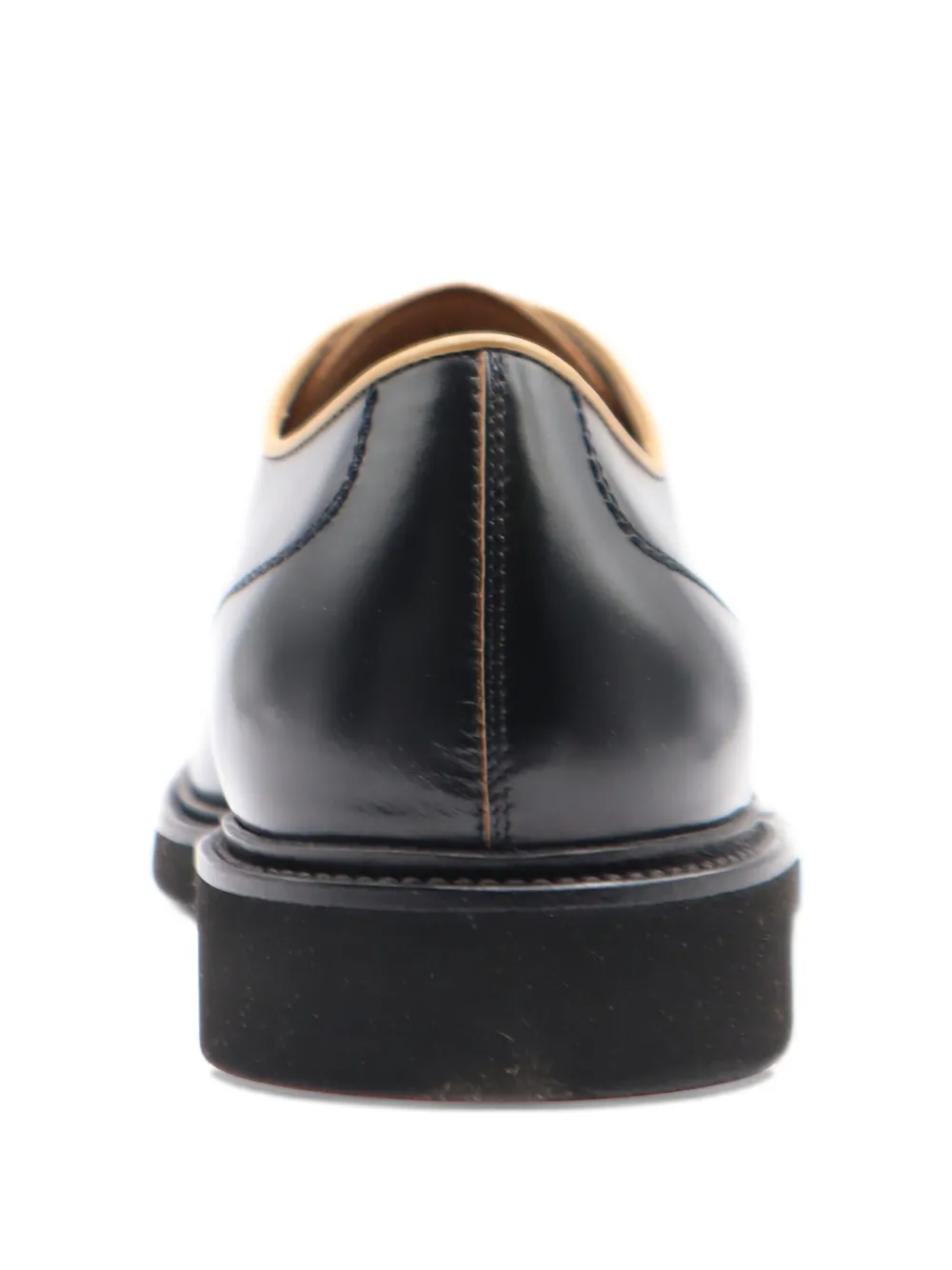 Tod's piped Derby shoes Zwart