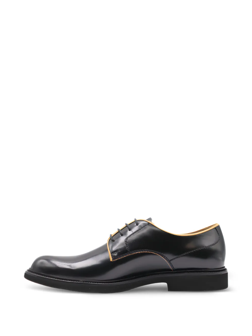 Tod's piped Derby shoes Zwart
