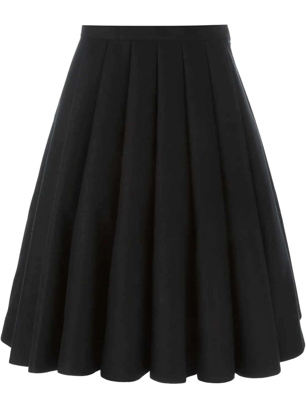 Junya Watanabe pleated skirt | Black | Image 1