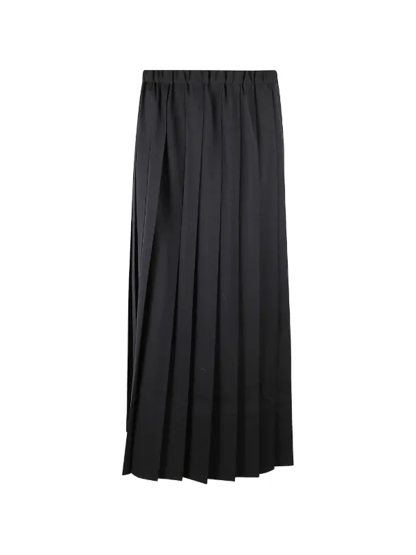 Junya Watanabe Elastic-waistband Skirt in Black