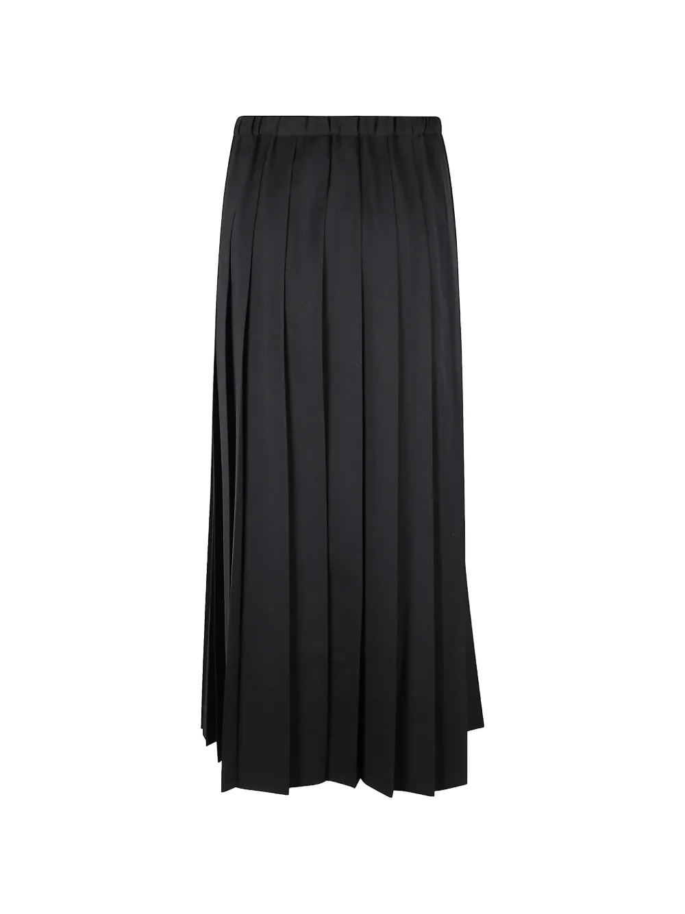  Junya Watanabe Falda Con Pliegues - Negro 